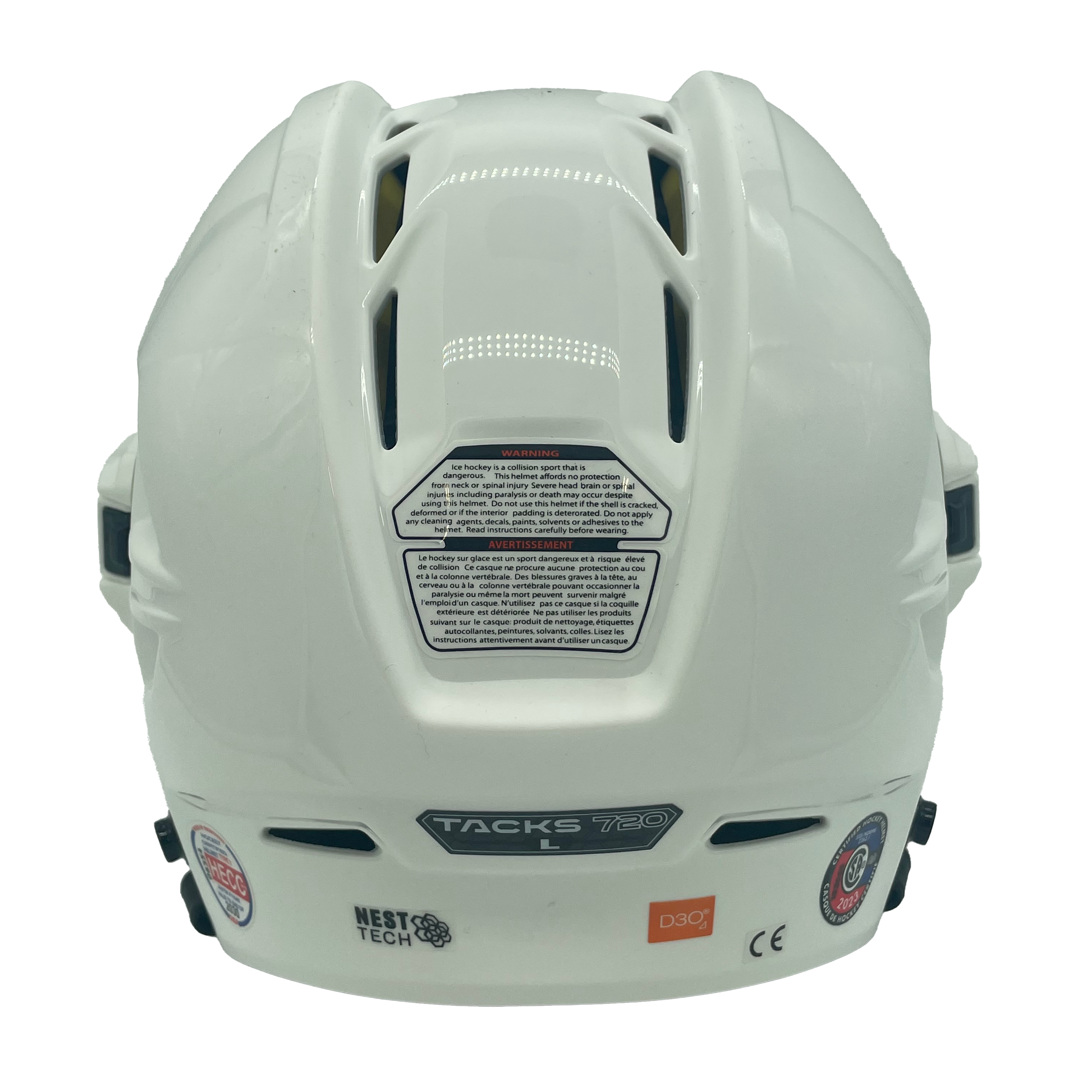 CCM Tacks 720 - Casque de hockey (blanc)